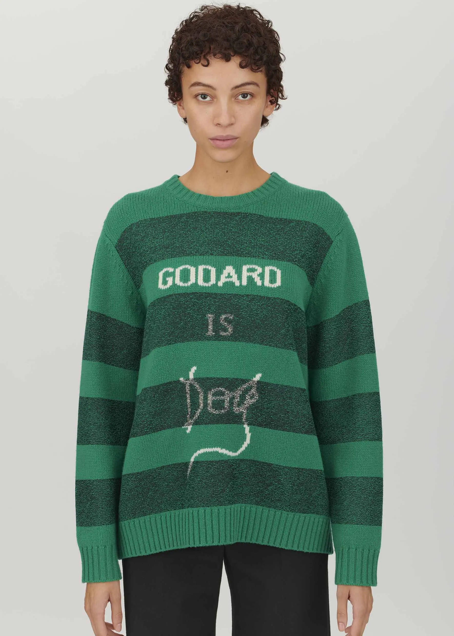 Punk Godard Is Dog Jumper sold by Bella Freud product image thumbnail 2