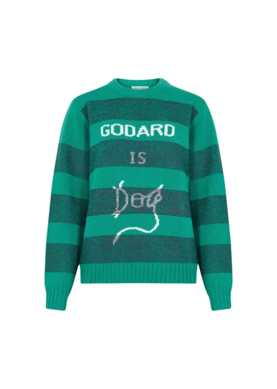 Punk Godard Is Dog Jumper sold by Bella Freud