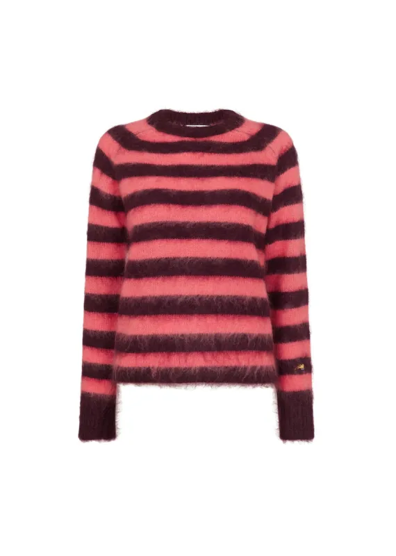 Tonal Stripe Jumper sold by Bella Freud