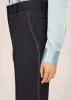 Cavalry Twill Topstitched Slim Kim Trouser sold by Bella Freud