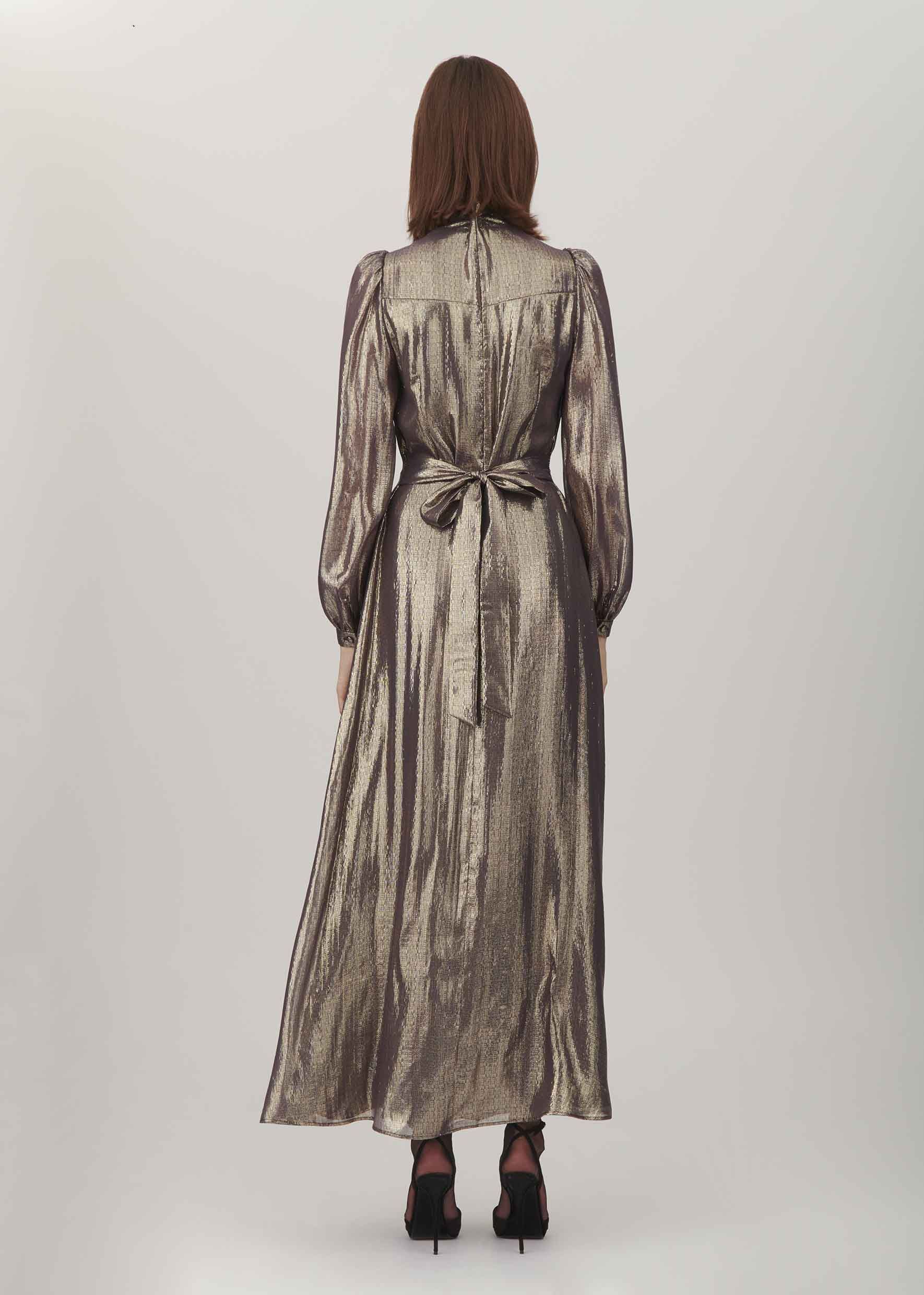 Liquid Lamé Anjelica Dress sold by Bella Freud product image thumbnail 5