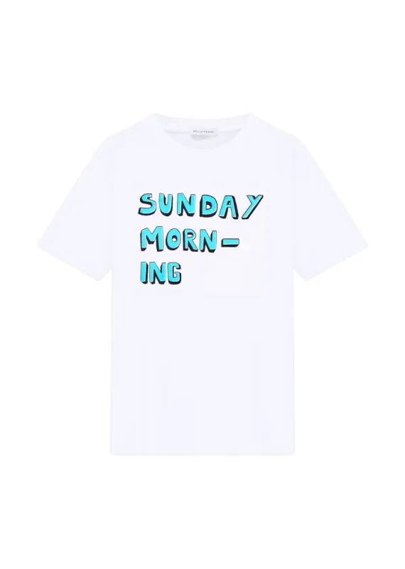 Sunday Morning T-Shirt sold by Bella Freud