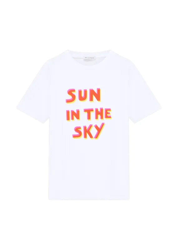 Sun In The Sky T-Shirt sold by Bella Freud