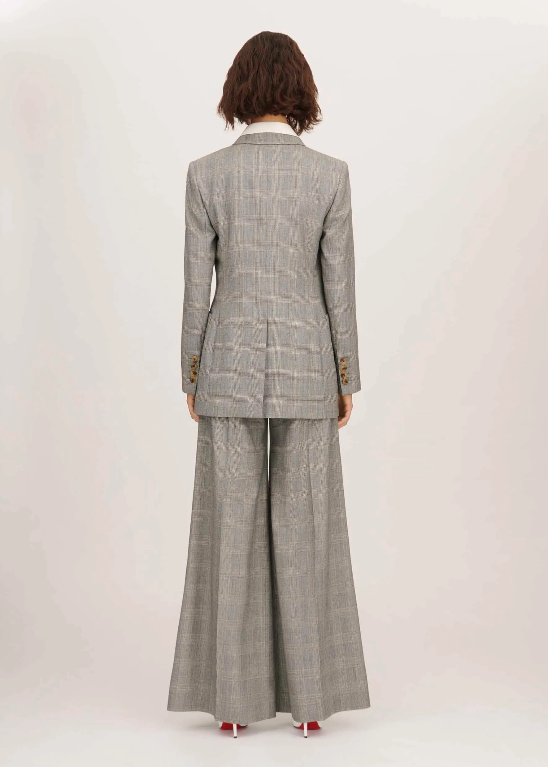 Prince Of Wales Check Bianca Jacket sold by Bella Freud product image thumbnail 5