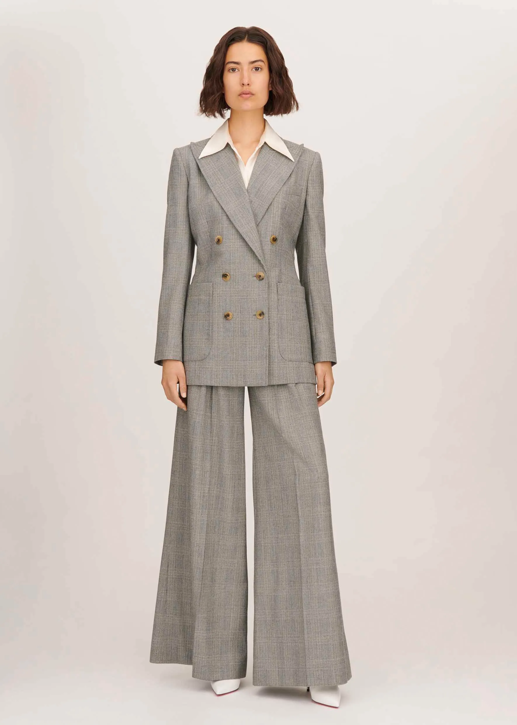 Prince Of Wales Check Bianca Jacket sold by Bella Freud product image thumbnail 2