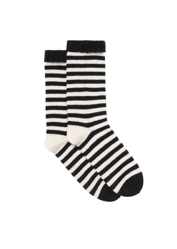 Cashmere Stripe Socks sold by Bella Freud