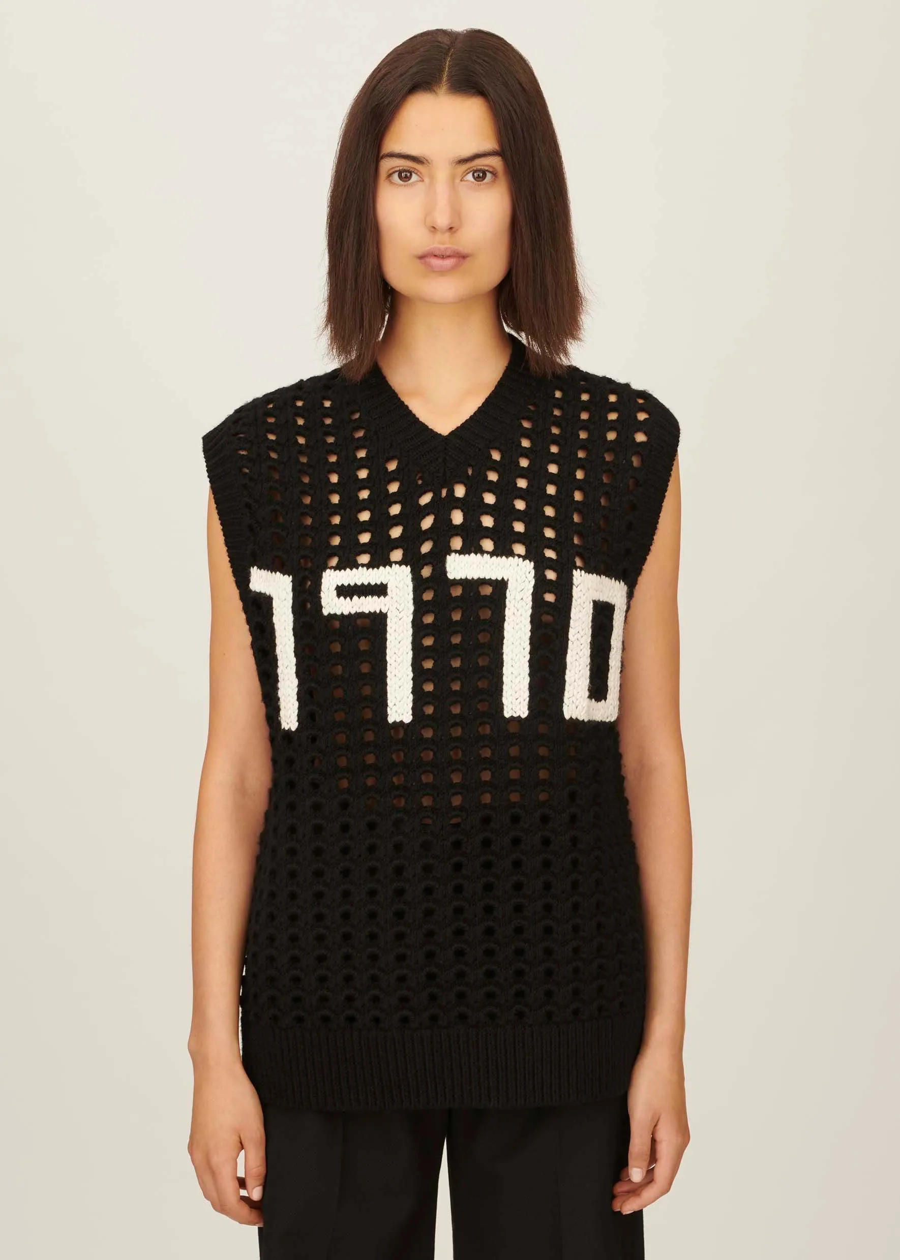 Open Stitch Tank sold by Bella Freud product image thumbnail 2