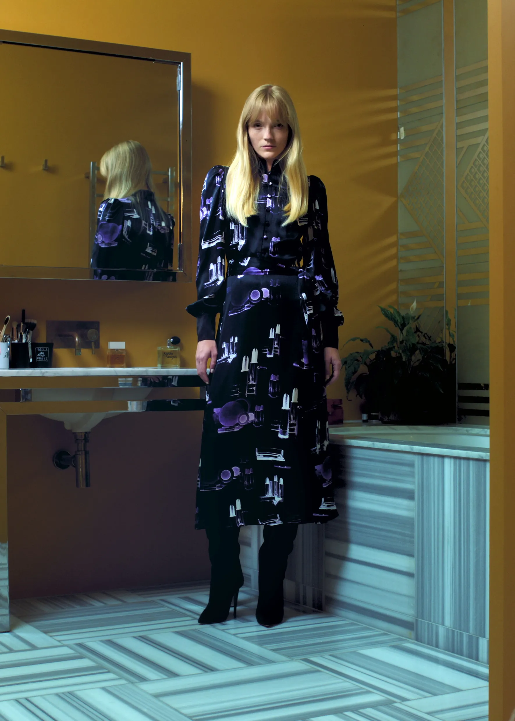 Last Tango Lipstick Dress sold by Bella Freud product image thumbnail 5