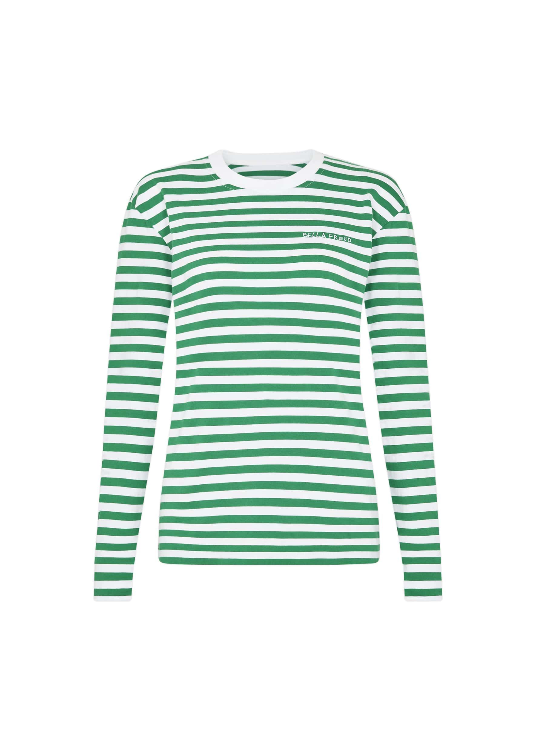 Bella Freud Long Sleeve Striped T-Shirt sold by Bella Freud