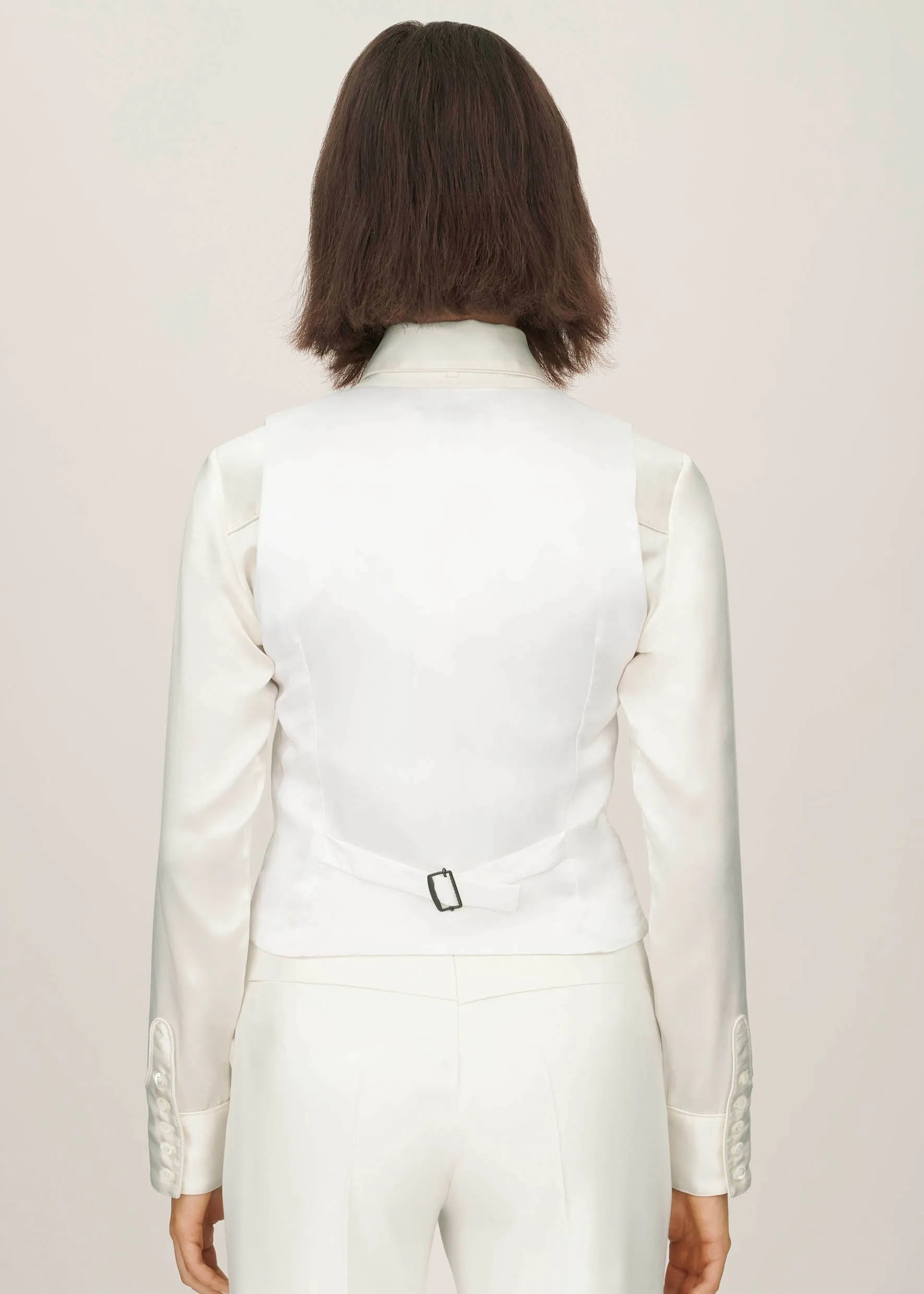 Cavalry Twill Chrissie Waistcoat sold by Bella Freud product image thumbnail 4