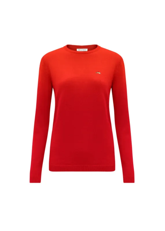 Dog Embroidery Cashmere Jumper sold by Bella Freud