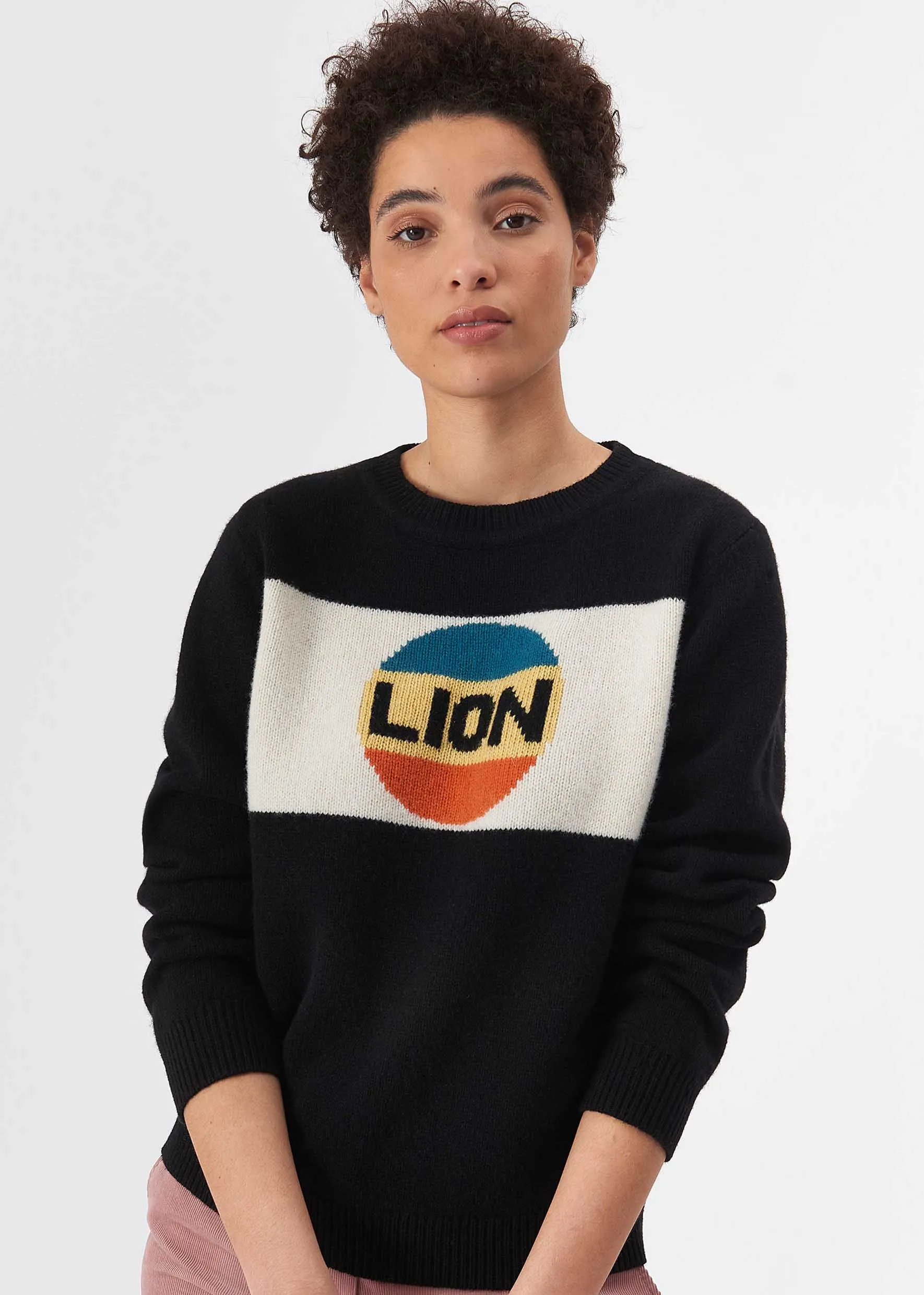 Big Lion Stripe Jumper sold by Bella Freud product image thumbnail 2
