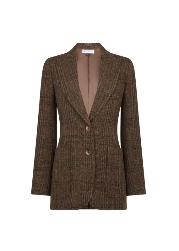 Saint James Jacket Highlands Tweed sold by Bella Freud