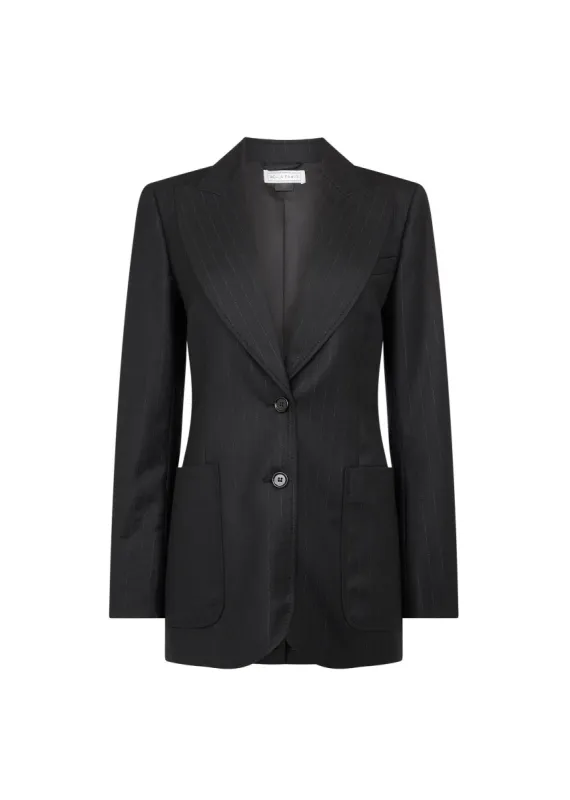 Saint James Jacket Pinstripe sold by Bella Freud