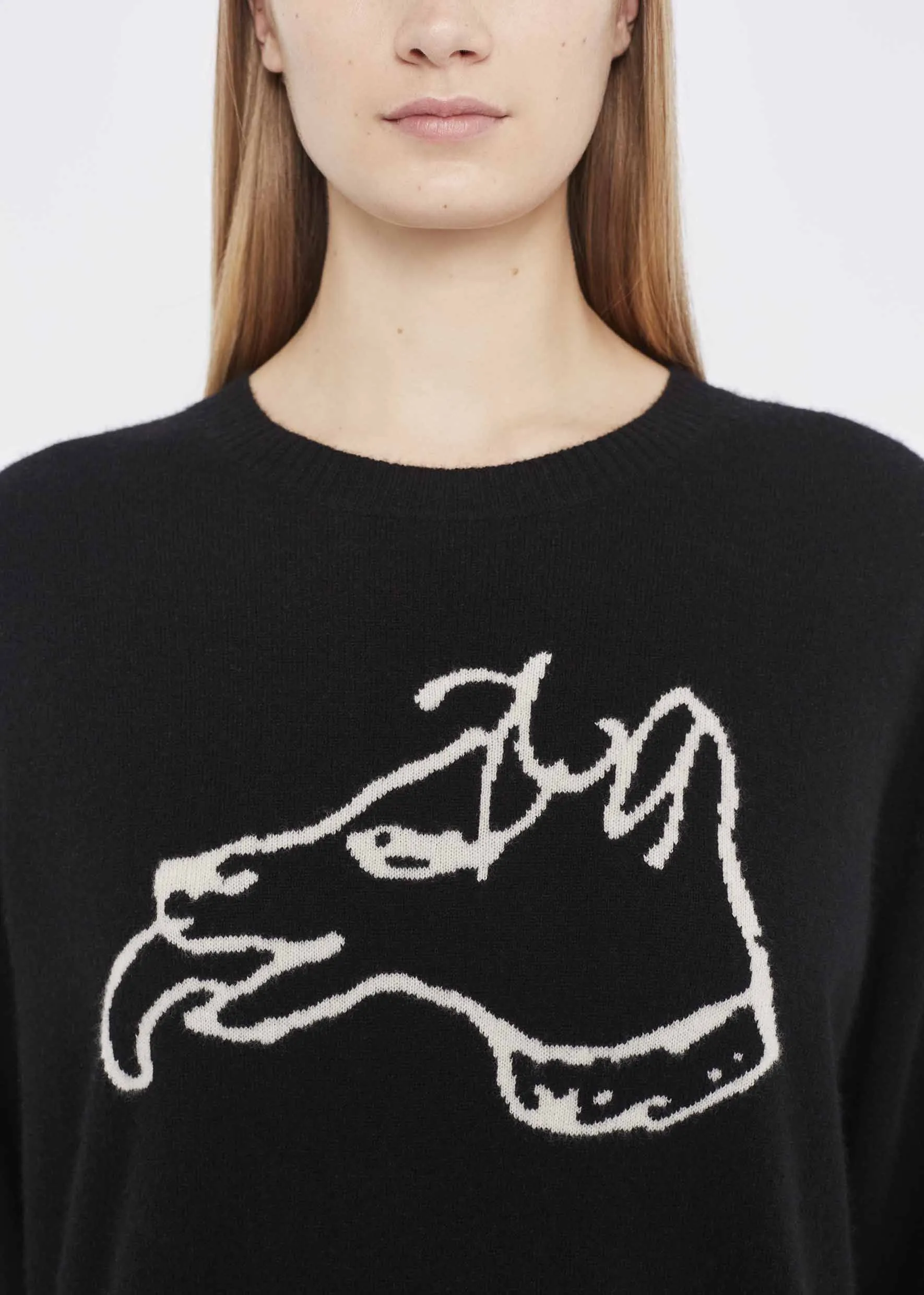 Lucian Dog Jumper sold by Bella Freud product image thumbnail 3