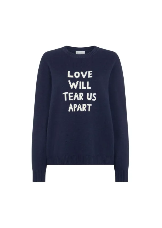 Love Will Tear Us Apart Jumper sold by Bella Freud