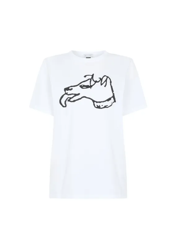 Lucian Dog Unisex T-Shirt sold by Bella Freud