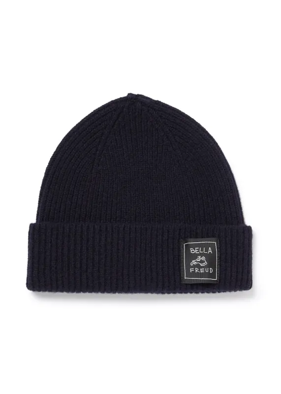 Knitted Beanie Hat made by Bella Freud