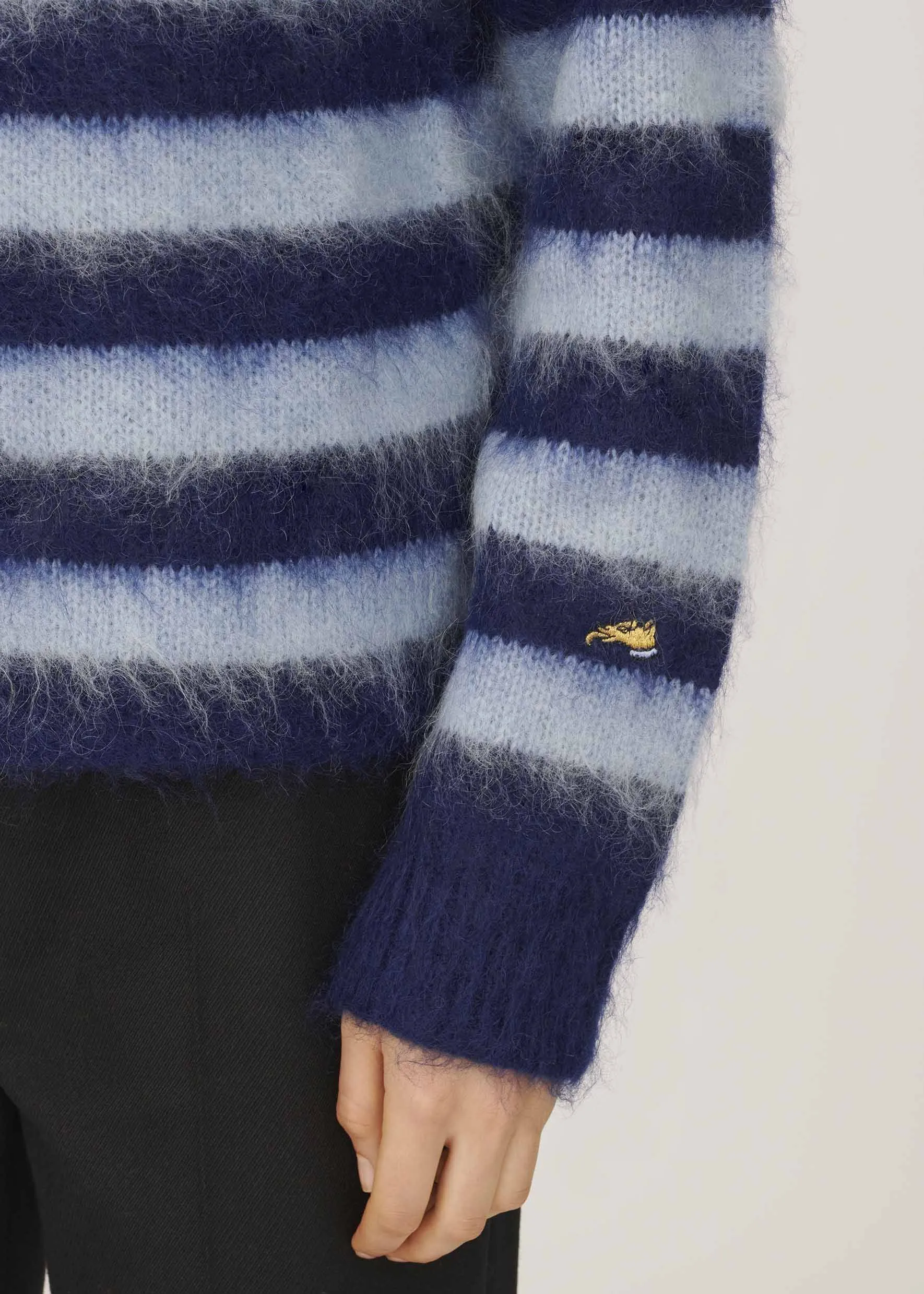 Tonal Stripe Jumper sold by Bella Freud product image thumbnail 3