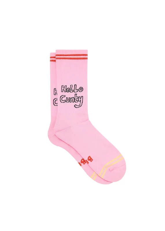Hello Cunty Socks sold by Bella Freud