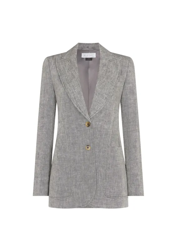 Saint James Jacket Linen sold by Bella Freud