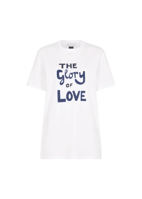The Glory of Love T-Shirt made by Bella Freud
