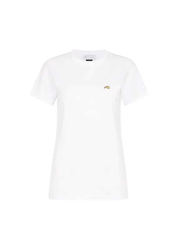 Embroidered Dog Classic T-Shirt sold by Bella Freud