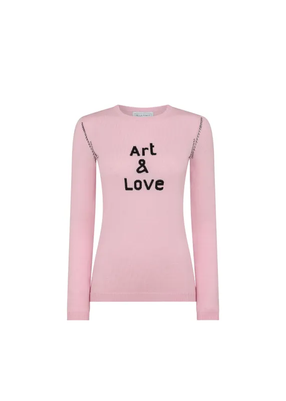 Art & Love Jumper sold by Bella Freud