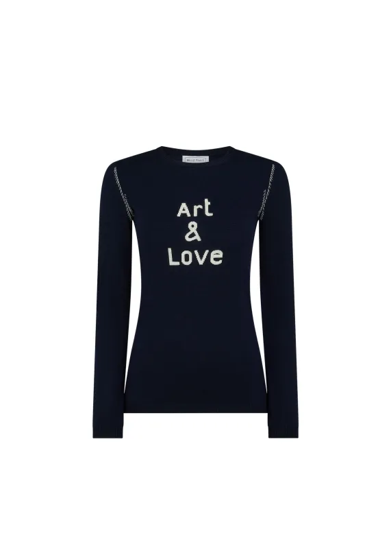 Art & Love Jumper sold by Bella Freud