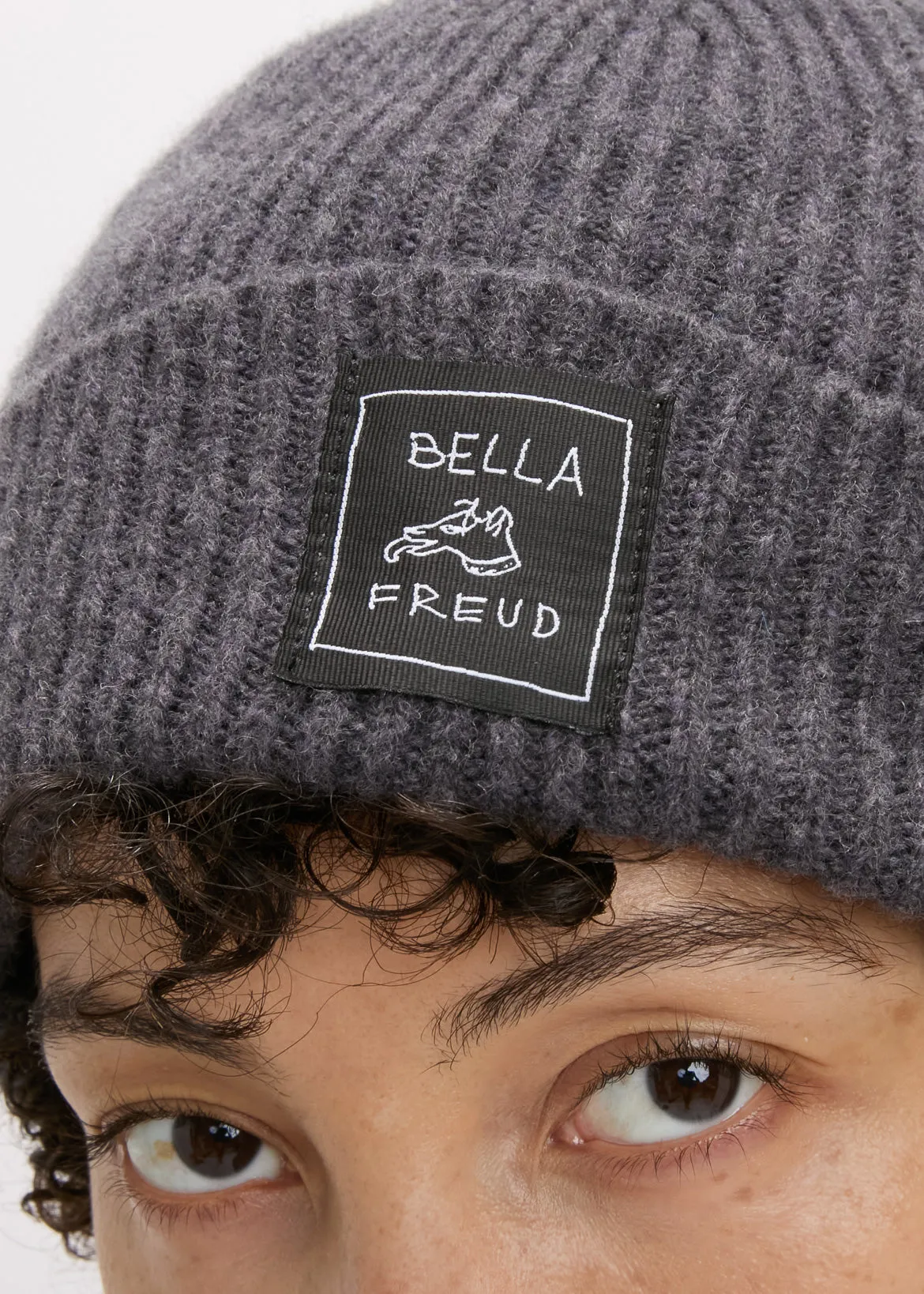 Knitted Rib Beanie sold by Bella Freud product image thumbnail 3