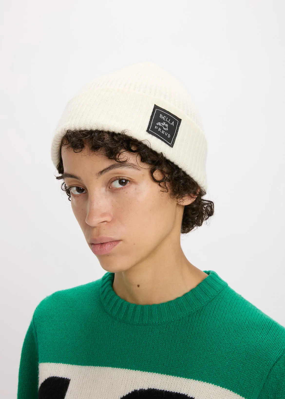 Knitted Rib Beanie sold by Bella Freud product image thumbnail 2
