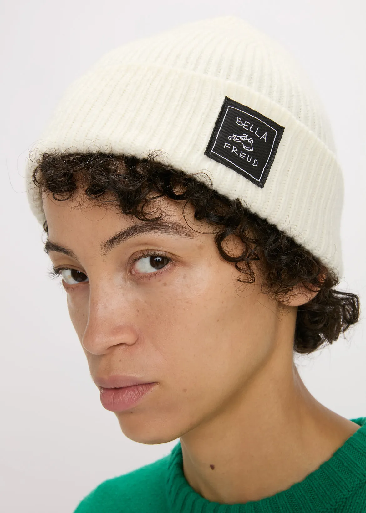 Knitted Rib Beanie sold by Bella Freud product image thumbnail 3