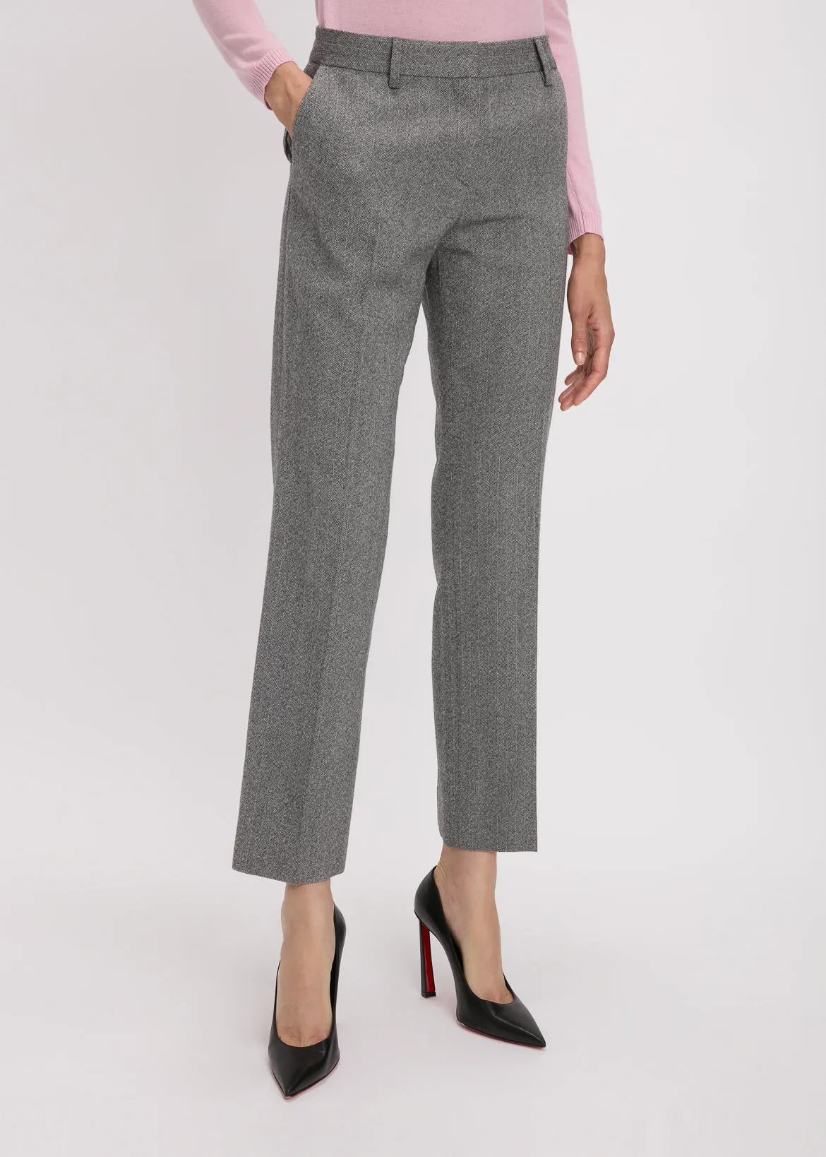 School Boy Trouser Herringbone sold by Bella Freud product image thumbnail 4