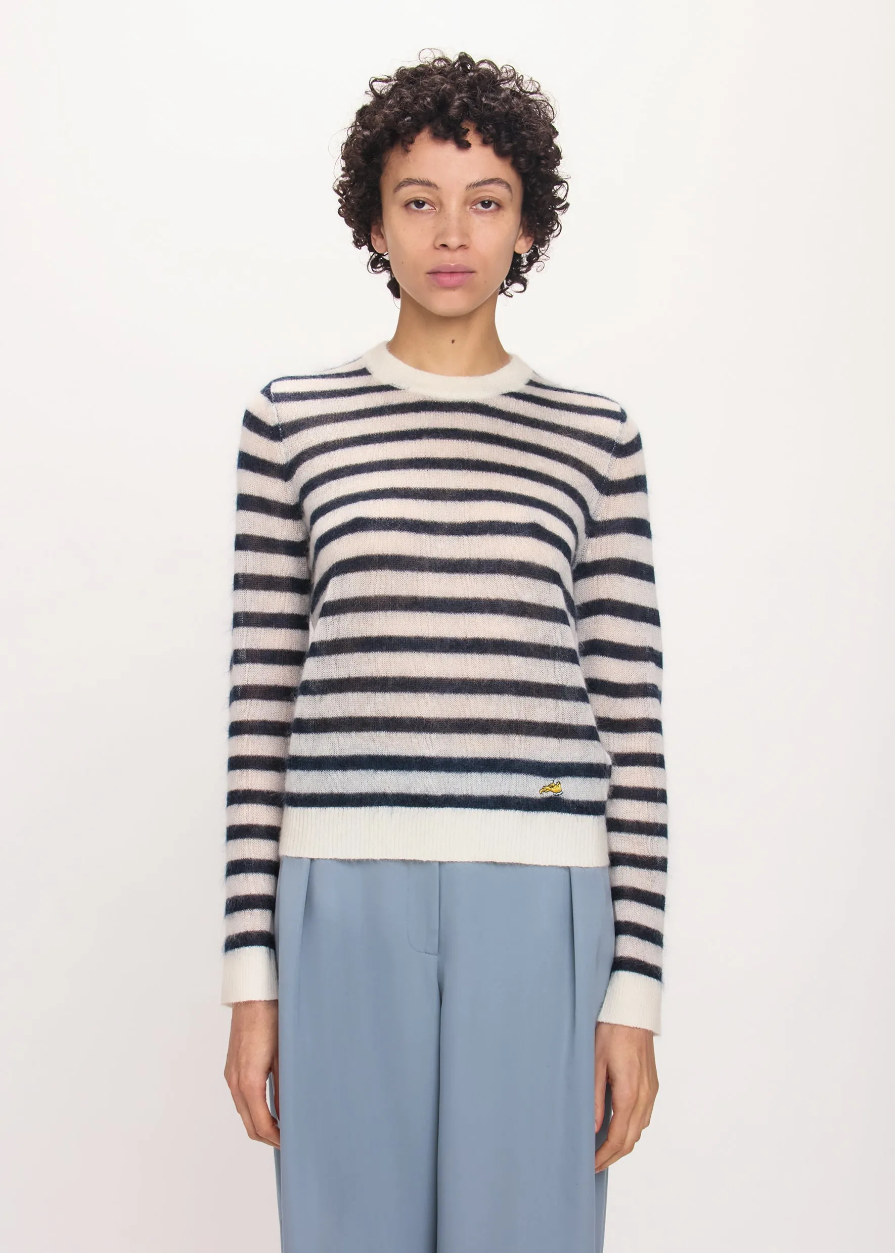 Mohair Stripe Jumper sold by Bella Freud product image thumbnail 2