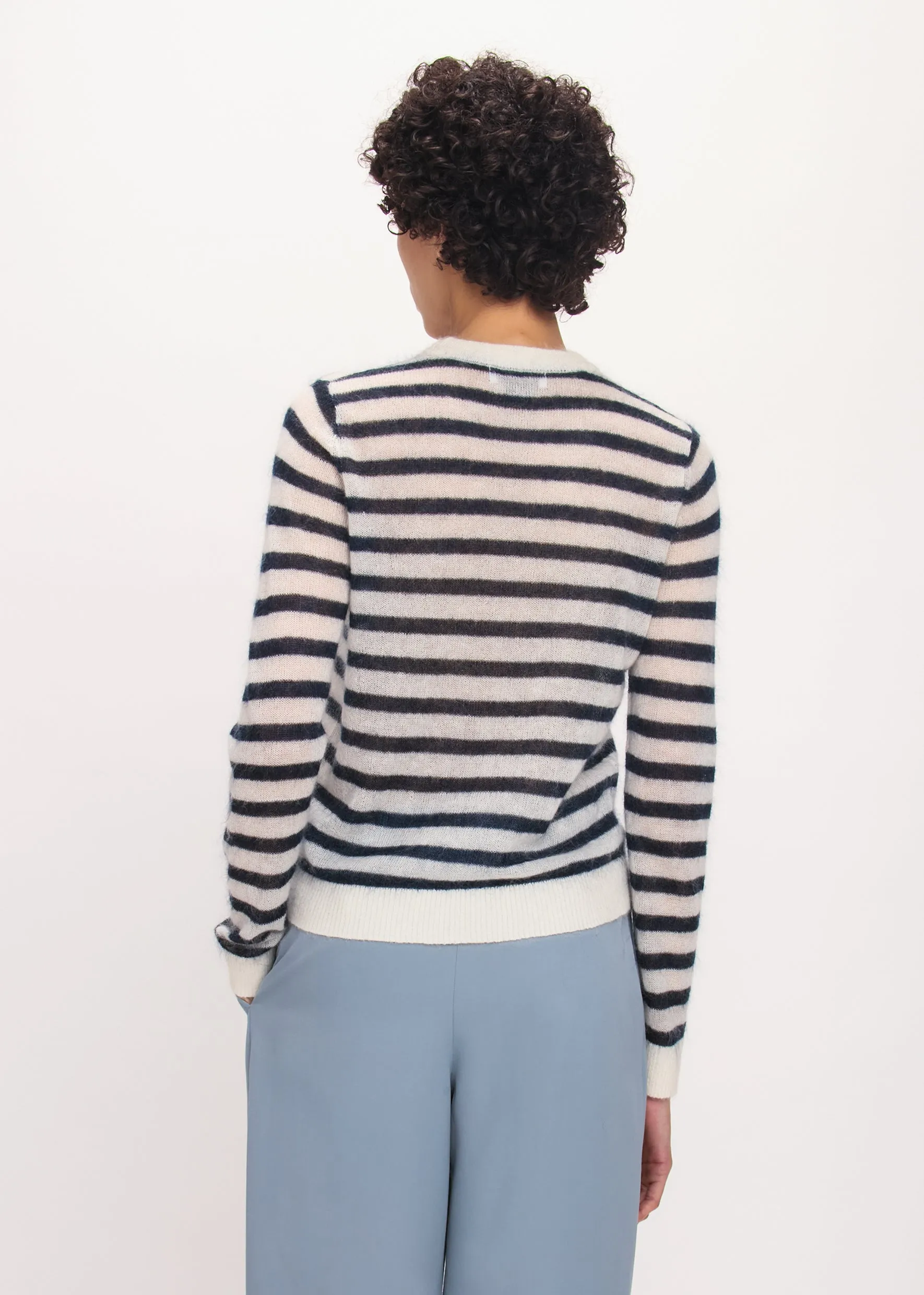 Mohair Stripe Jumper sold by Bella Freud product image thumbnail 4