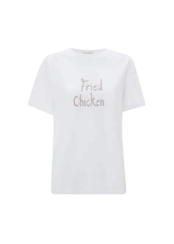 Fried Chicken Classic T-Shirt sold by Bella Freud