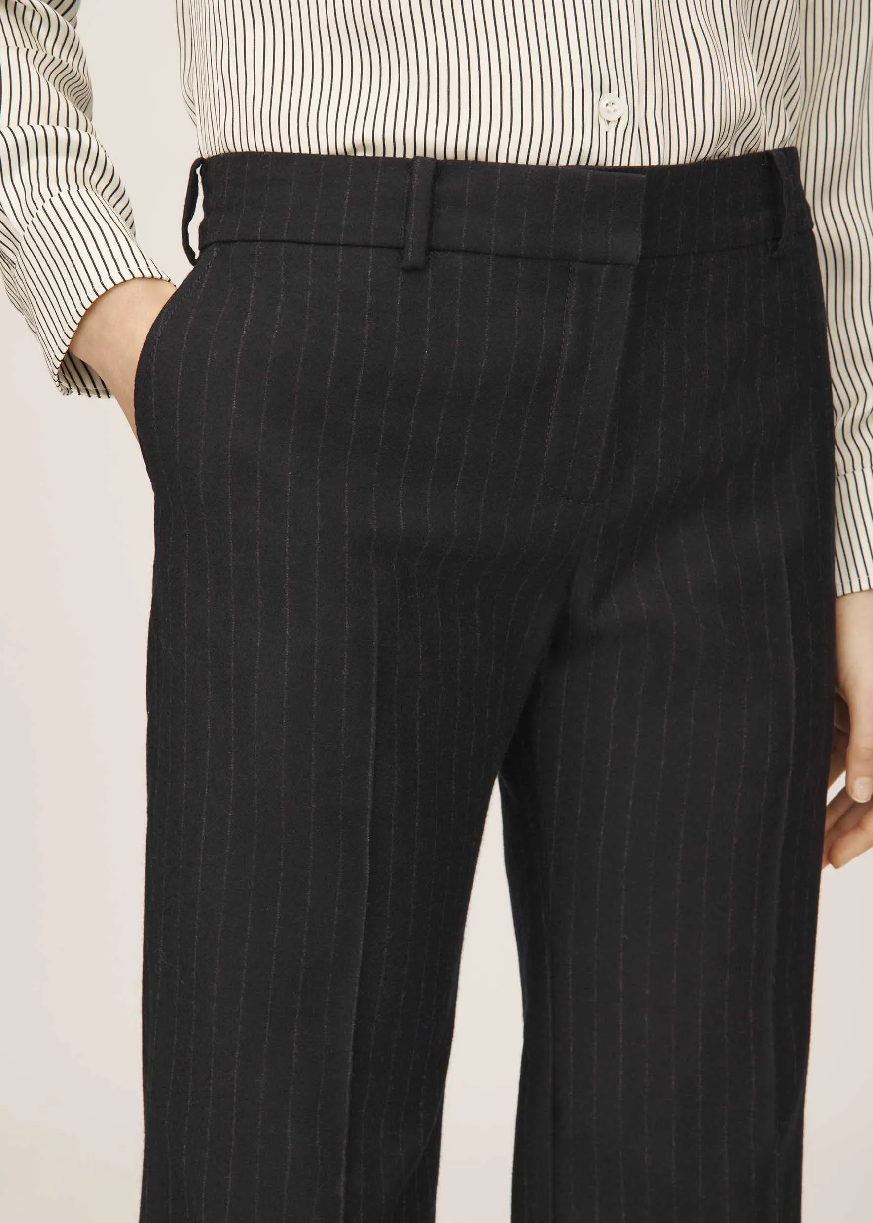 1976 TROUSER PINSTRIPE sold by Bella Freud product image thumbnail 3