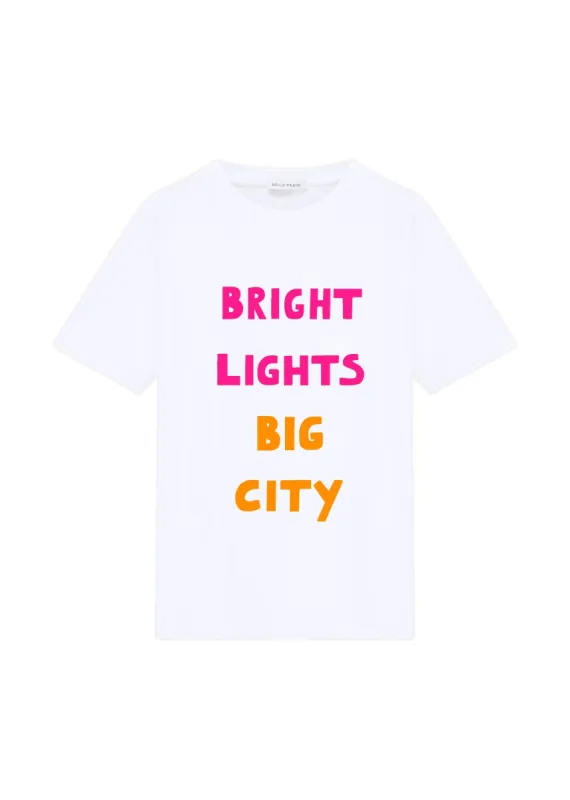 Bright Lights T-Shirt sold by Bella Freud