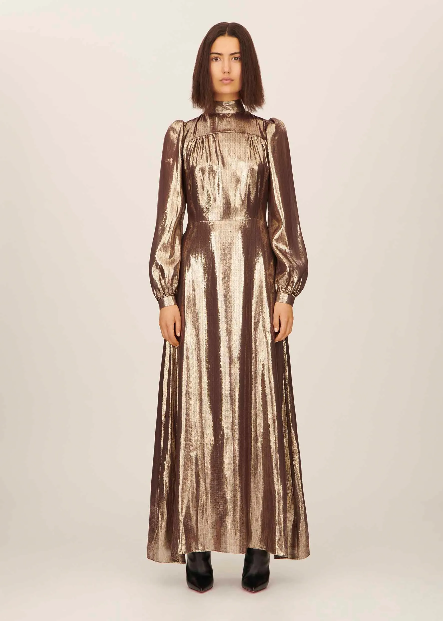 Liquid Lamé Anjelica Dress sold by Bella Freud product image thumbnail 2