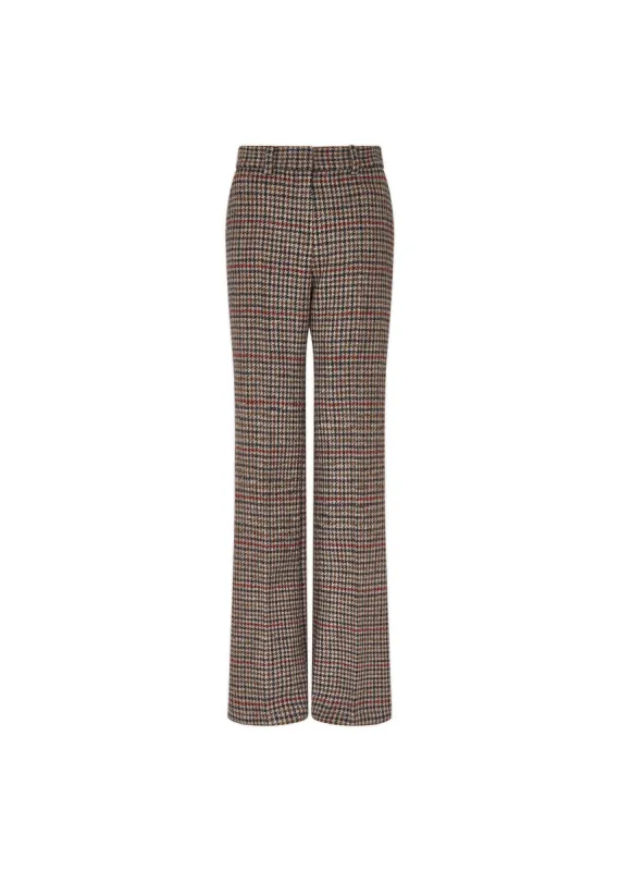 Tweed Slim Kim Trousers sold by Bella Freud