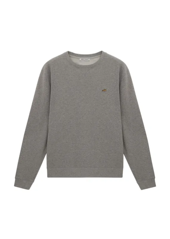 Mens Dog Embroidery Sweatshirt sold by Bella Freud