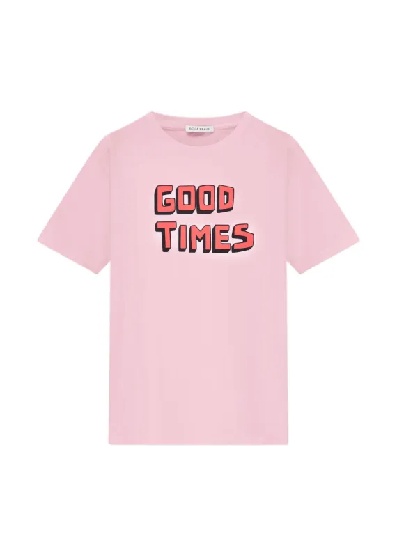 Good Times T-Shirt sold by Bella Freud