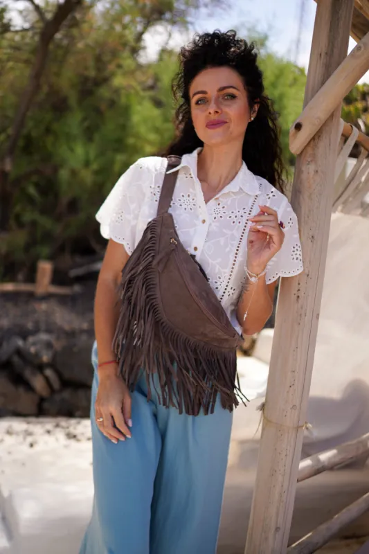 Nerka duża BOHO SUEDE LIMO sold by Mood Bags