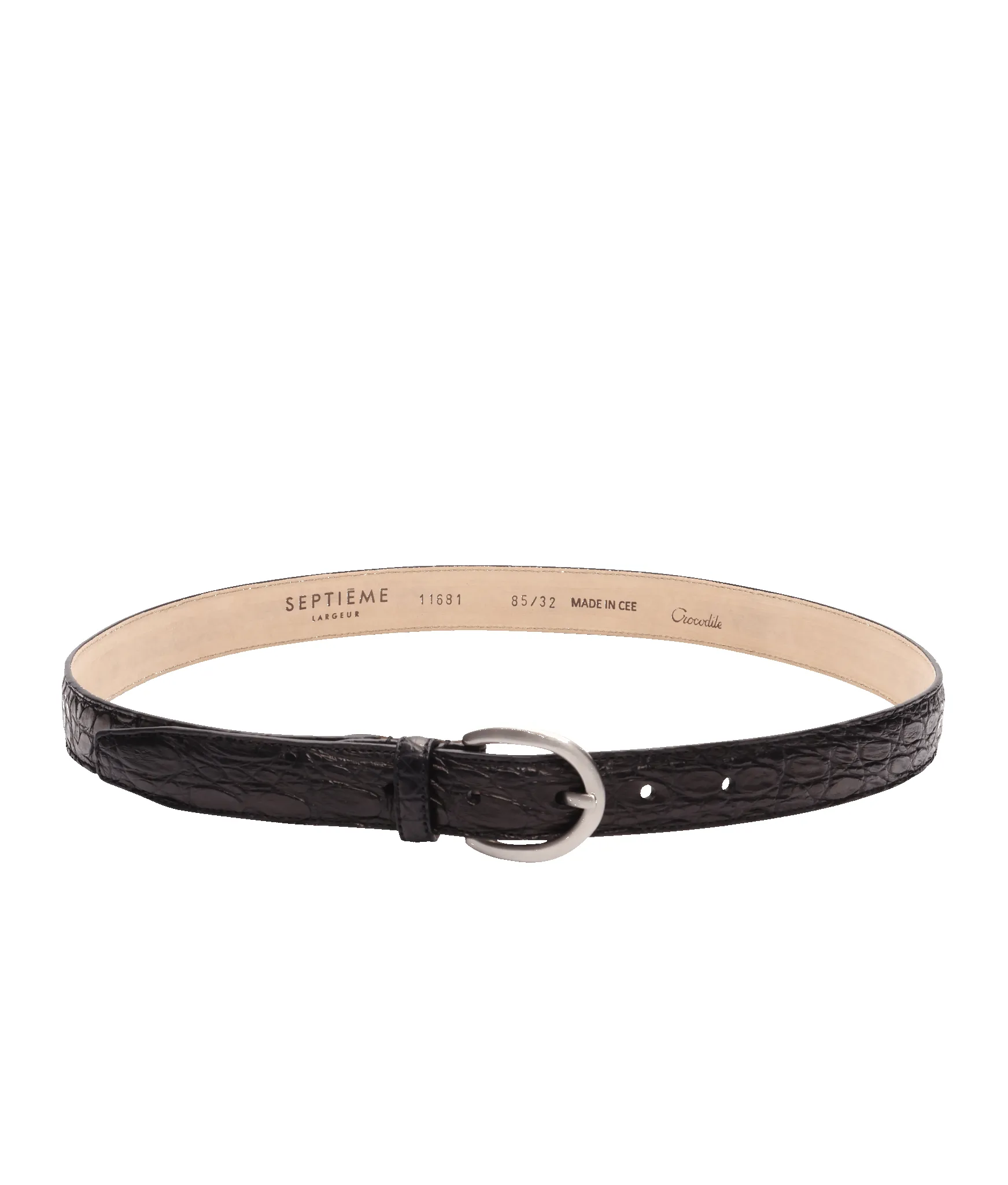 Slim belt sold by Septieme Largeur