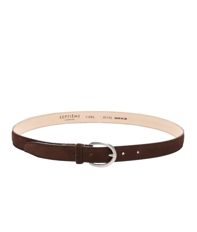 Slim belt sold by Septieme Largeur