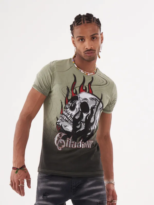 NIRVANA T-SHIRT | GREEN made by Sernes