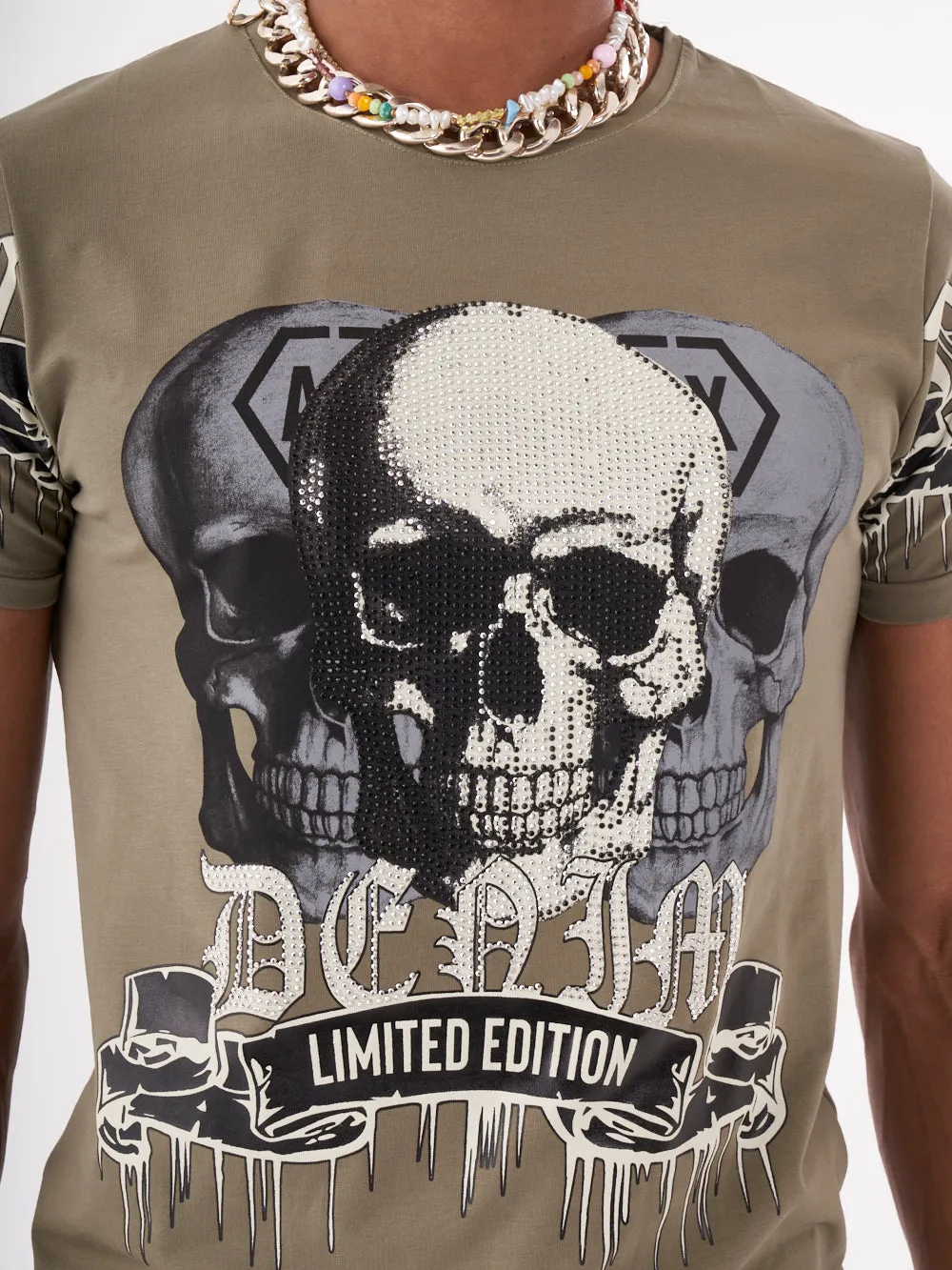 SKULL CRUSHER T-SHIRT | GREEN sold by Sernes product image thumbnail 3
