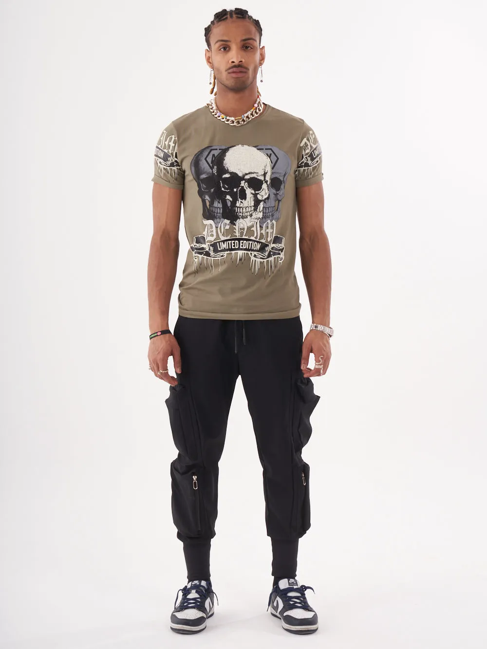SKULL CRUSHER T-SHIRT | GREEN sold by Sernes product image thumbnail 5