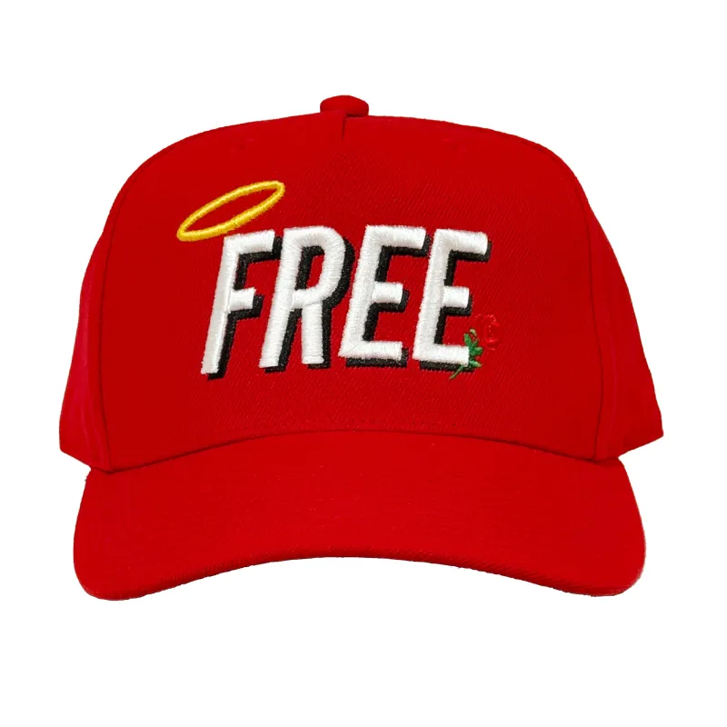 SBSD FREE cap (Tomato red) sold by PHEIT LA