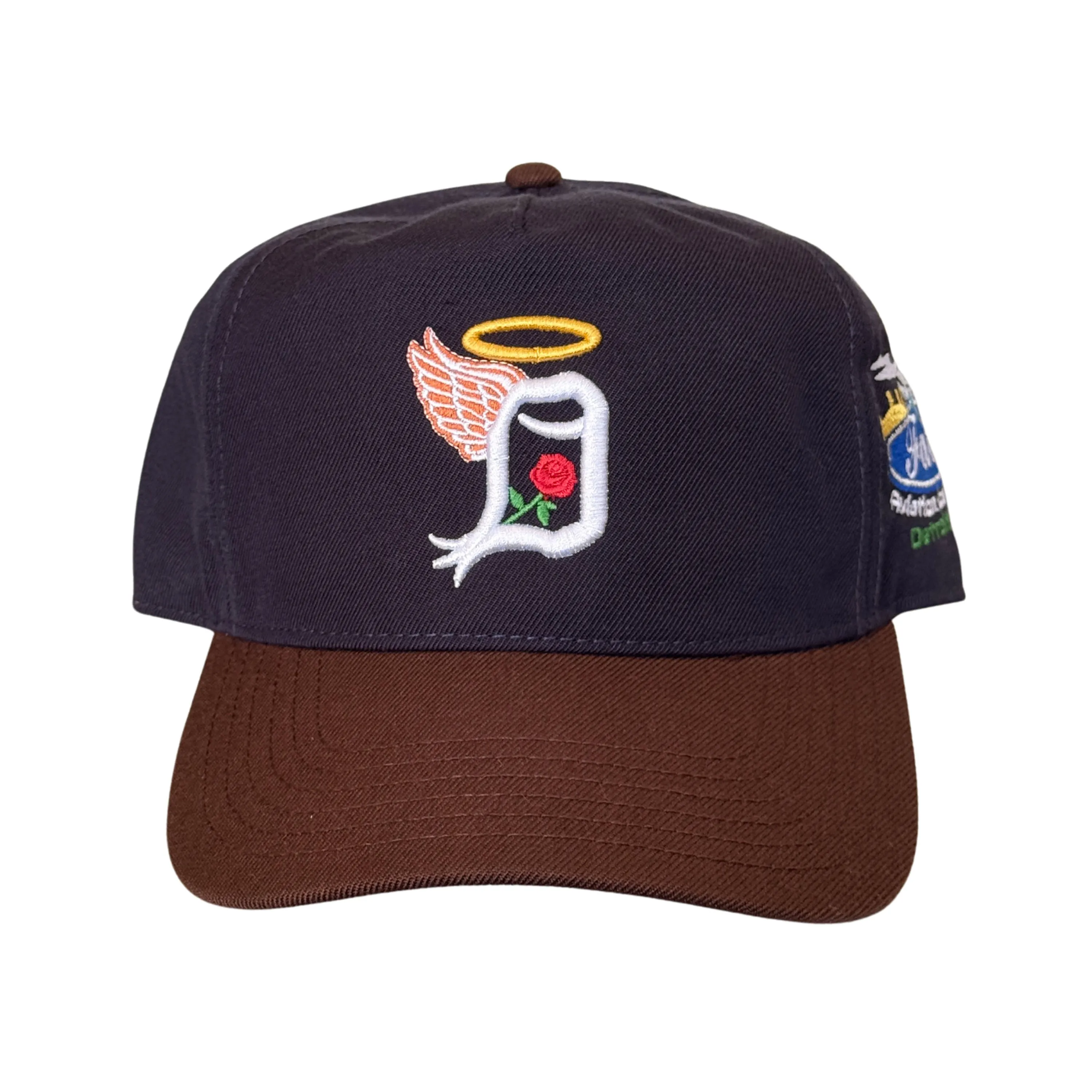 SBSD Flying D (navy/brown) orange wings sold by PHEIT LA